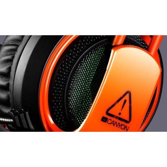 Гейминг слушалки с микрофон CANYON CORAX CND-SGHS5AСлушалки за компютър