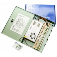 Bravas DC12V30A18CH PA24 захранване за видеонаблюдение, 12V DC, 30A, 18 канала