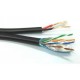 Кабел FTP BRAVAS Cat5e захранващ кабел ролкаАксесоари за Видеонаблюдение