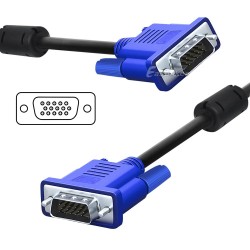 No Brand TL-ANT24EC5S1 – Кабел за монитор VGA M-M DB15M, 1.5 метра
