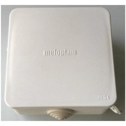 Мелоплам ПКОМ 100х100х50 СИВА IP54 – кутия за външен монтаж