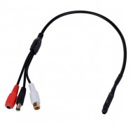 Bravas CS05HX микрофон за видеонаблюдение, RCA, DC 9–12 V