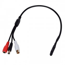 Bravas CS05HX микрофон за видеонаблюдение, RCA, DC 9–12 V