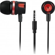 CANYON CNE-CEP3R – жични стерео слушалки с микрофон, червени
