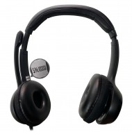 Logitech H390 USB слушалки с микрофон, черни