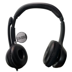 Logitech H390 USB слушалки с микрофон, черни