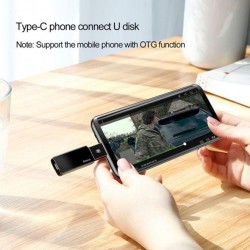 Adaptor OTG Baseus Exquisite B01 USB-C tată la USB-A mamă CATJQ-B01