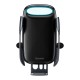 Зарядно устройство за кола Wireless Baseus Milky Way, Quick Charge, 15W, Черен, WXHW02-01Поставка за телефон