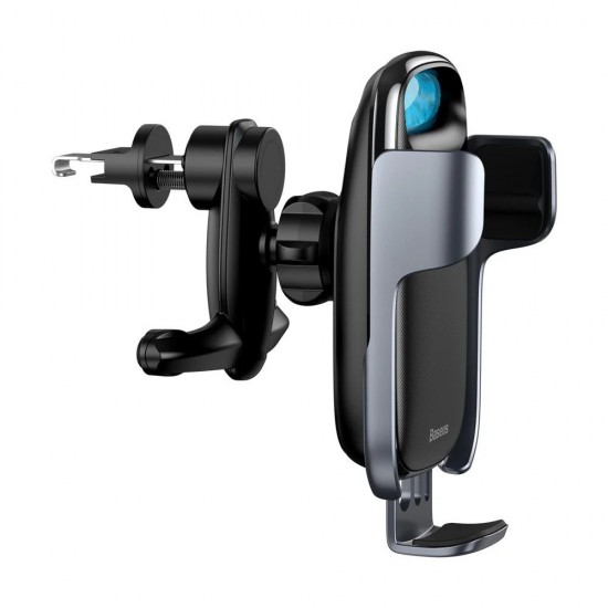 Зарядно устройство за кола Wireless Baseus Milky Way, Quick Charge, 15W, Черен, WXHW02-01Поставка за телефон