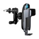 Зарядно устройство за кола Wireless Baseus Milky Way, Quick Charge, 15W, Черен, WXHW02-01Поставка за телефон