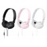 SONY MDR-ZX110AP слушалки с микрофон, жични, затворен тип, черни