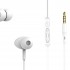 Căști intraauriculare Tellur Gamma, In-Ear, albe, cu fir, TLL162341
