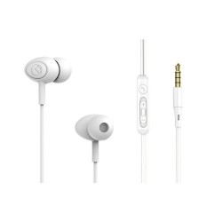 Tellur Gamma слушалки тапи, In-Ear, бели, жични, TLL162341