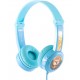 Детски слушалки BuddyPhones TRAVEL, 3.5 мм жак, синиСлушалки за компютър