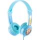 Детски слушалки BuddyPhones TRAVEL, 3.5 мм жак, синиСлушалки за компютър