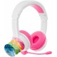 Детски слушалки с микрофон BuddyPhones SCHOOL+ – 3.5 мм жак, розовиСлушалки за компютър