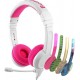 Детски слушалки с микрофон BuddyPhones SCHOOL+ – 3.5 мм жак, розовиСлушалки за компютър