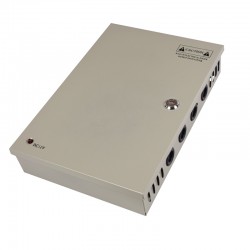 BRAVAS PA86 – Sursă de alimentare pentru supraveghere video, 12 V DC, 15 A, 18 canale cu protecție
