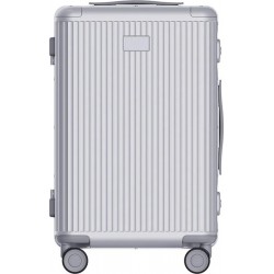 Xiaomi Куфар Xiaomi Aluminum Frame Luggage, 20" (50.8 cm), 33 л, със заключване, телескопична дръжка c чeтиpи дължини, сребрист (BHR8840GL)